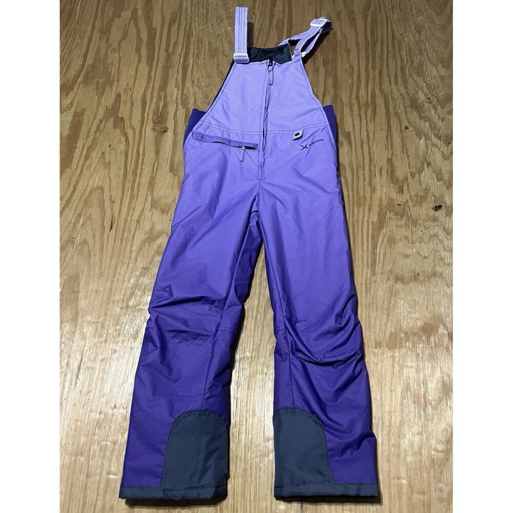 Arctix Kids Purple Insulated Bib Overalls Ski Snow Pants Youth Size S/P